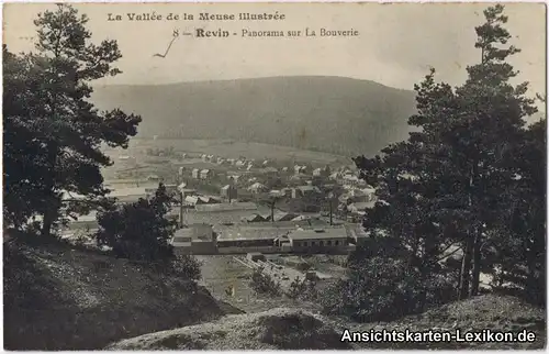 Ansichtskarte GPC Revin Blick auf Fabrik b Charleville-M