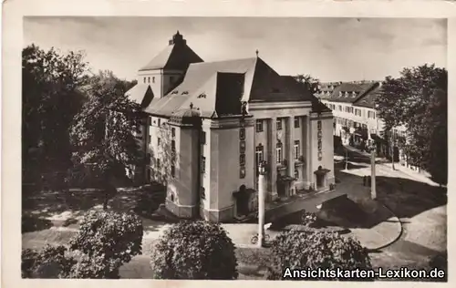 Foto Ansichtskarte Franzensbad Neues Stadt-Theater Frant