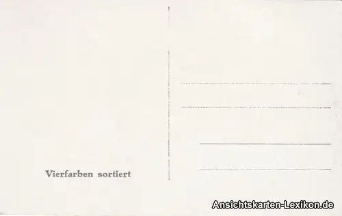 Ansichtskarte Baden-Baden Blick auf das Schloß c1939