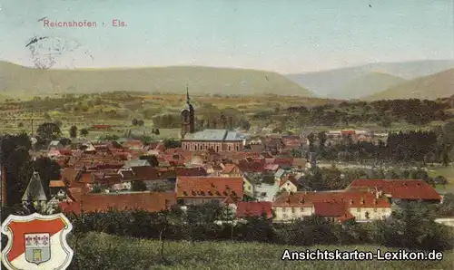 Ansichtskarte GPC Reichshofen Reichshoffen mit Wappen Ha