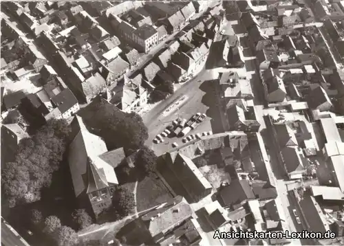Luftbild Ansichtskarte Wittenburg b Ludwigslust Hagenow