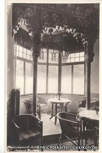 Foto Ansichtskarte Hartha Tharandt Reichsbahn Erholungsh