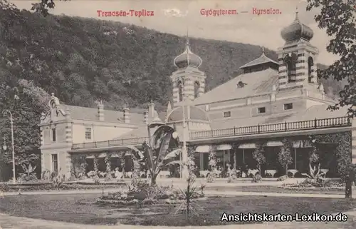 Ansichtskarte Trentschin-Teplitz Trenianske Teplice Tren