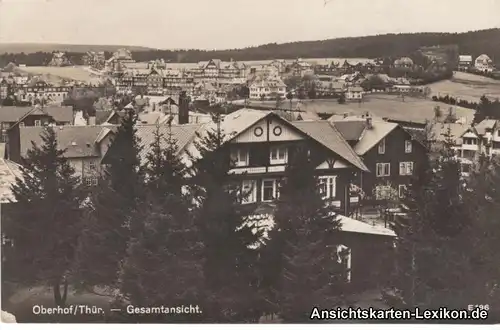 Oberhof (Thüringen) Gesamtansicht