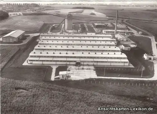 Leezen Luftbild Ansichtskarte b Parchim Schwerin 1979