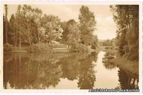 Bad Polzin Foto Ansichtskarte Brodesee Połczyn Zdrój Pommern pomorskie 1942