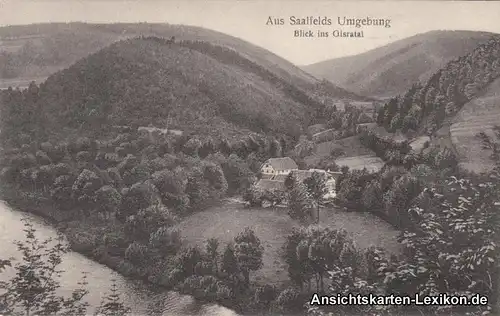 Saalfeld (Saale) Blick ins Gisratal