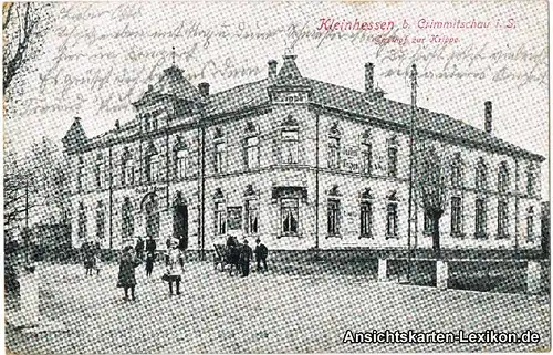 Ansichtskarte Kleinhessen Neukirchen Gasthaus b Crimmits
