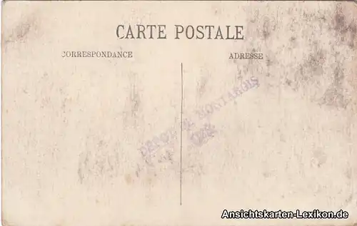 Carte postale Grenoble Place Grenette 1914