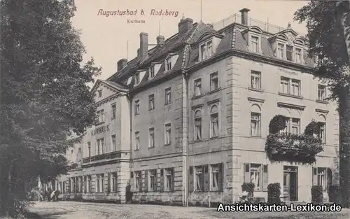Liegau-Augustusbad :: Radeber- Partie am Kurhaus