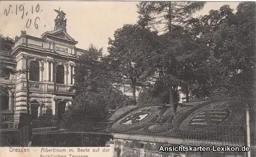 0 Albertinum - Beete auf der Brühl´schen Terrasse