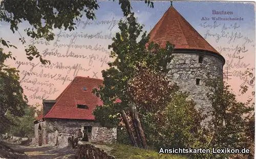 Ansichtskarte Bautzen Alte Waffenschmiede Oberlausitz g1