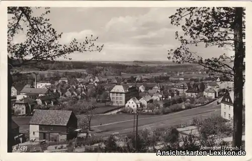 Foto Ansichtskarte Jahnsdorf (Erzgebirge) Panorama mit F