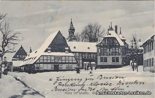 Goslar Frankenberger Plan im Winter