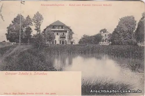 Bad Schandau-Ostrau Ostrauer Scheibe: Hotel und Pension