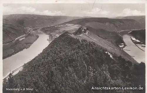 Ansichtskarte Alf (Mosel) Blick auf die Mosel mit Marien