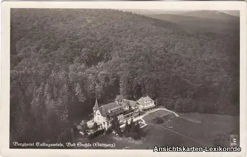 Bad Sachsa Berghotel Eulingswiese: Luftbild