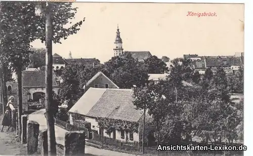 Königsbrück Dorfpartie - Straße