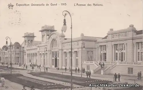 Gent L`Avenue des Nations - Exposition Universelle