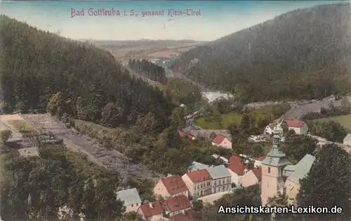 Bad Gottleuba-Berggießhübel-Bad Gottleuba Dorfpartie