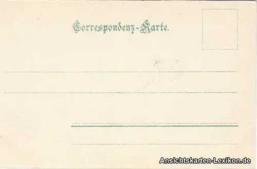 Postcard Karlsbad Karlovy Vary Cafe Freundschaftssaal 1909 