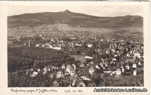 Reichenberg Totalansicht mit Talsperre