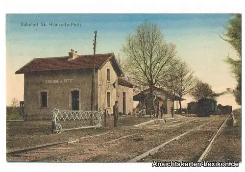Saint-Hilaire-le-Petit Partie am Bahnhof
