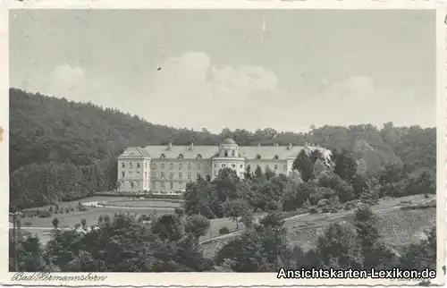Ansichtskarte Bad Driburg-Bad Hermannsborn Partie am Kur
