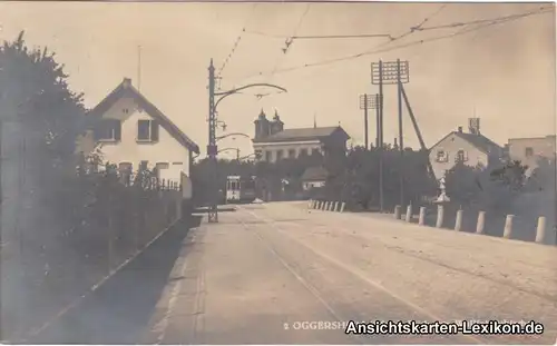 Oggersheim Straßenpartie mit Wallfahrtskirche