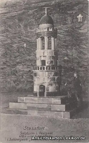 Staßfurt Salzturm im Festsaal - Salzbergwerk "Gewerk