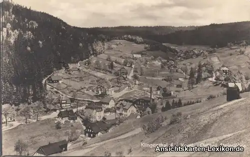 Foto Ansichtskarte Klingenthal-Steindöbra Totalansicht