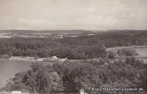 Ansichtskarte Eutin Umland mit See c1932