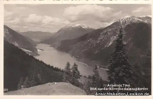 Ansichtskarte Eben am Achensee-Pertisau Achensee mit Bär