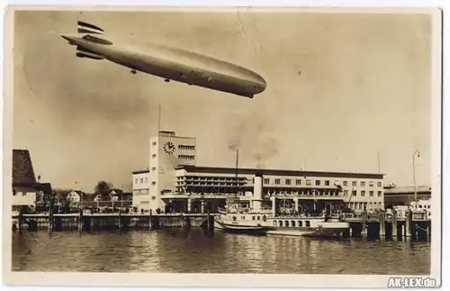 Ansichtskarte Friedrichshafen "Graf Zeppelin" 