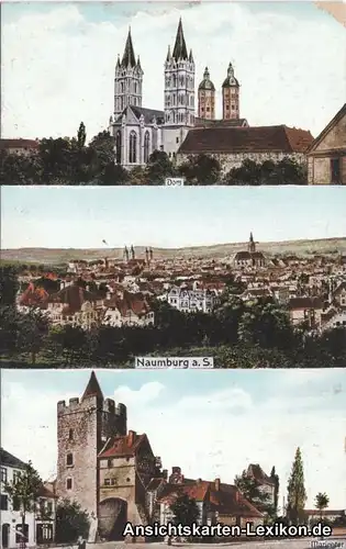 Naumburg (Saale) 3 Bild: Dom, Totale und Marientor