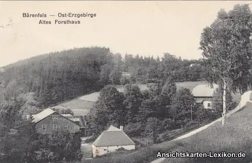 Bärenfels (Erzgebirge) Partie am Alten Forsthaus