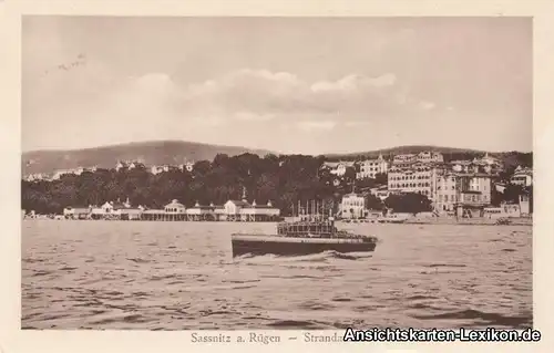 Sassnitz Panorama mit Trajek