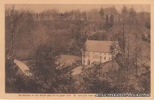 Dresden-Langebrück Marienmühle im Seifersdorfer Tal