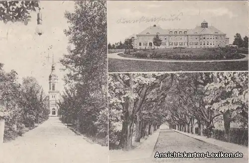 Großschweidnitz (OL) 3 Bild: Landesanstalt, Kirche und A