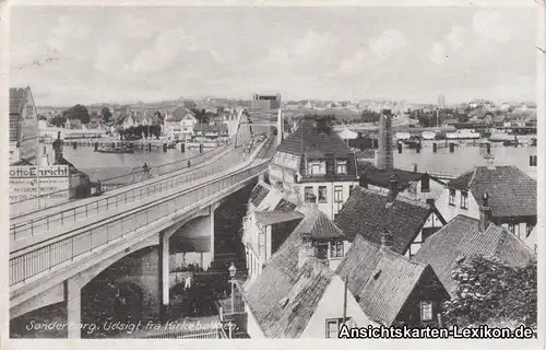 Sonderburg Totale, Brücke und Werbung
