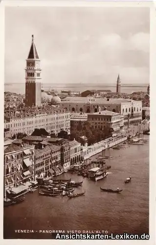 Foto Ansichtskarte Postcard Venedig Venezia Panorama Vis