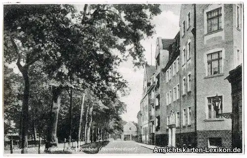 Rawitsch Am Posener Stadtgraben (Beamtenhäuser)