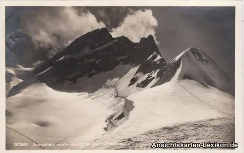 Foto Ansichtskarte Jungfrau vom Jungfraujoch-Plateau - B