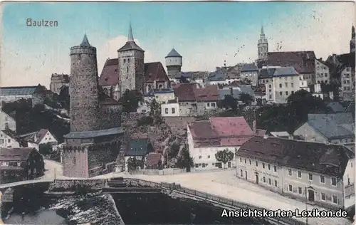 Bautzen Totale mit Restaurant zur Hopfenblüte