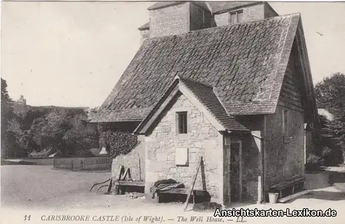 Postcard Isle of Wight Carisbrooke Castle United Kingdom