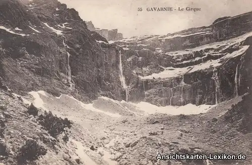 GPC Ansichtskarte Gavarnie La Cirque Hautes-Pyrénées c19