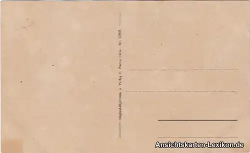 Bad Teinach Zavelstein Totale Ansichtskarte 1922