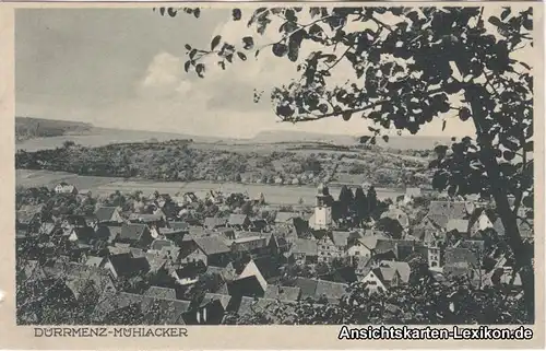 Ansichtskarte Mühlacker Totalansicht c1920