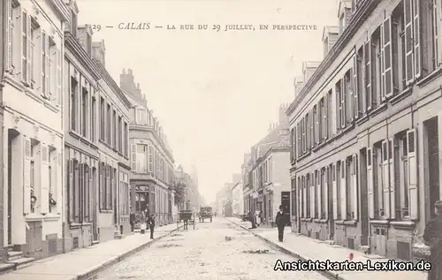 Calais La Rue du 29. Juillet