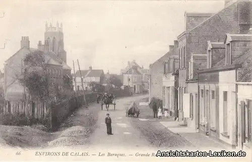 Calais Environs - Les Baraques - Grand Rue